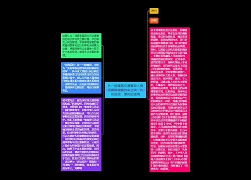 从一起道路交通事故人身损害赔偿案的中止谈“先刑后民”原则的适用