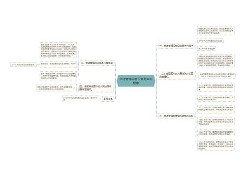 移送管辖后能否变更审判程序