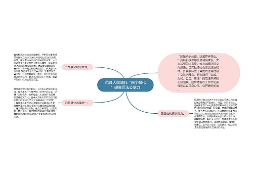 范县人民法院“四个强化”提高司法公信力