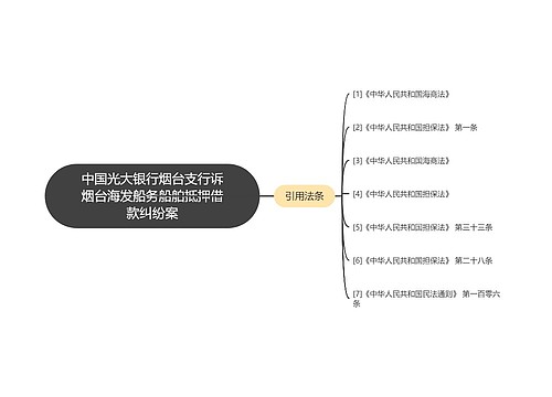 中国光大银行烟台支行诉烟台海发船务船舶抵押借款纠纷案