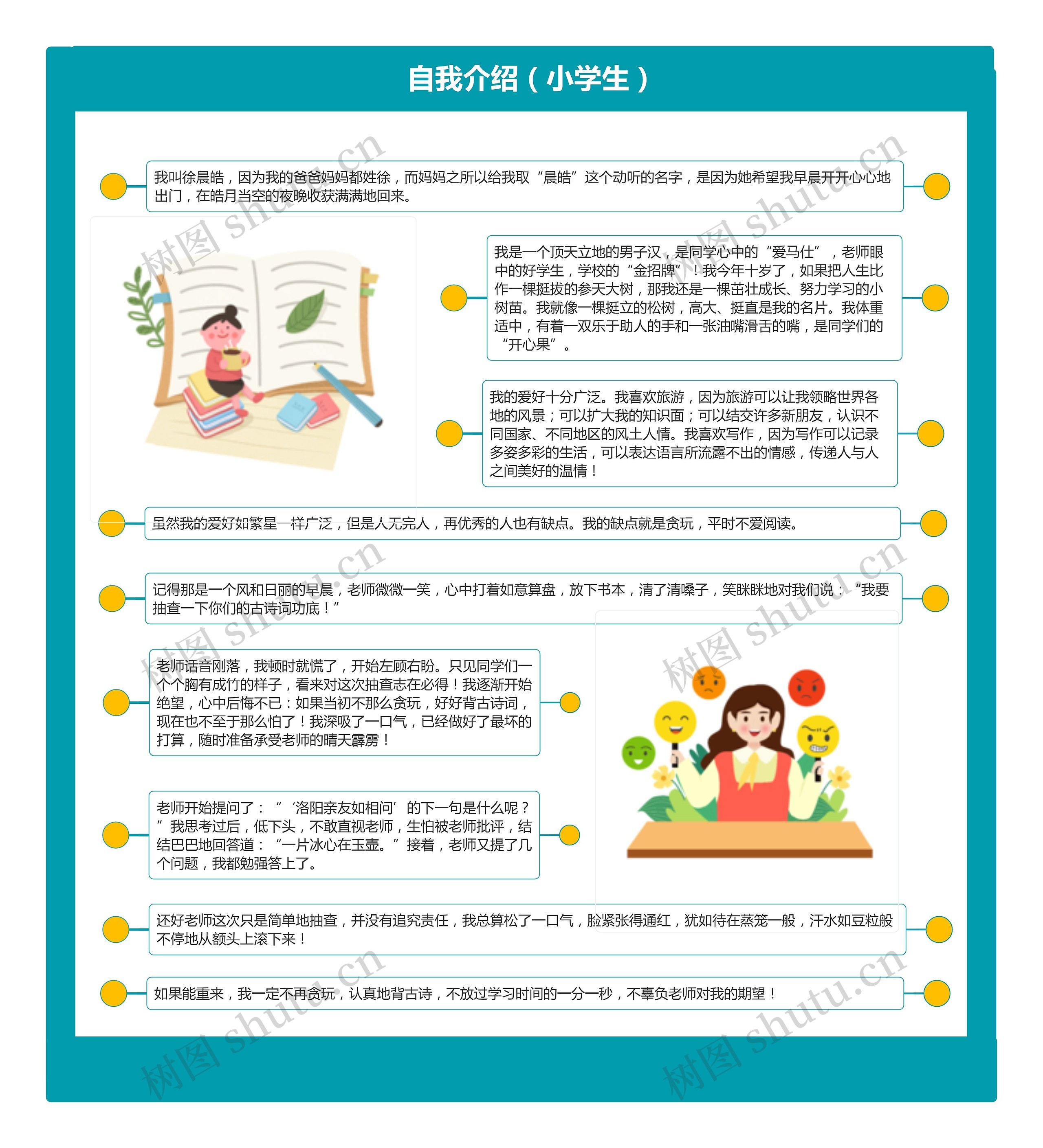 自我介绍（小学生）