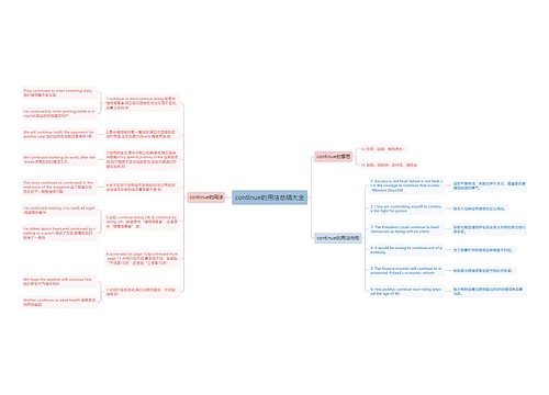continue的用法总结大全