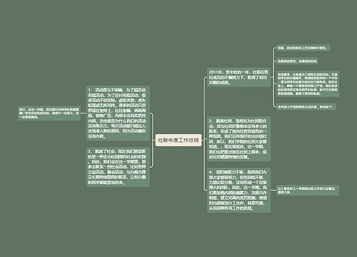 社联年度工作总结