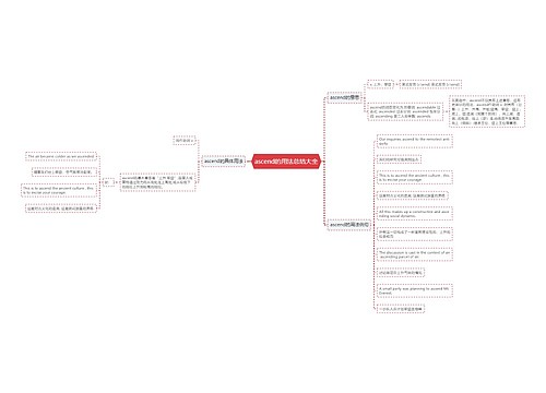 ascend的用法总结大全