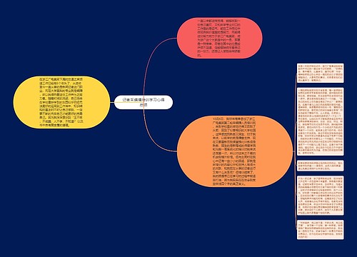 记者采编播培训学习心得总结