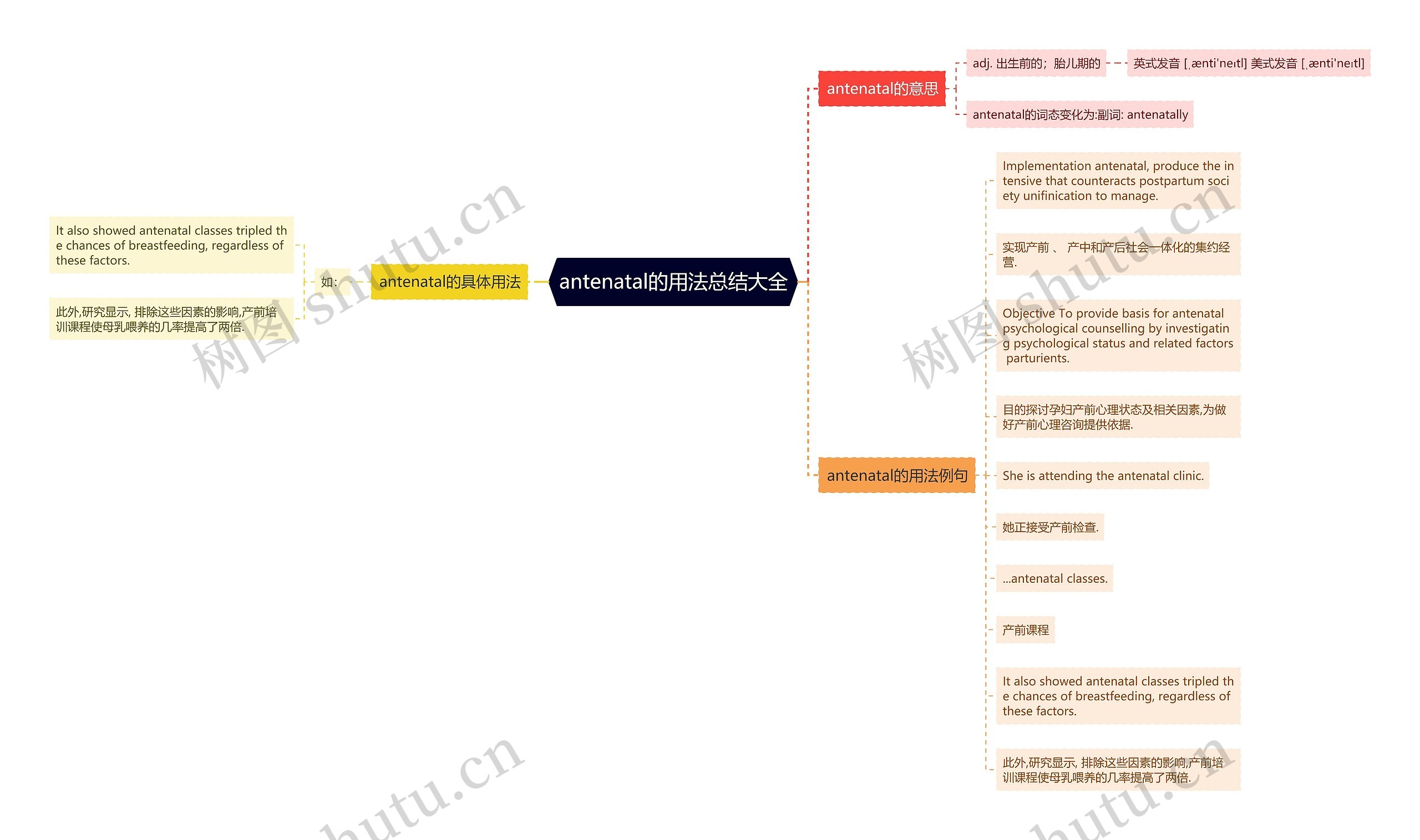 antenatal的用法总结大全