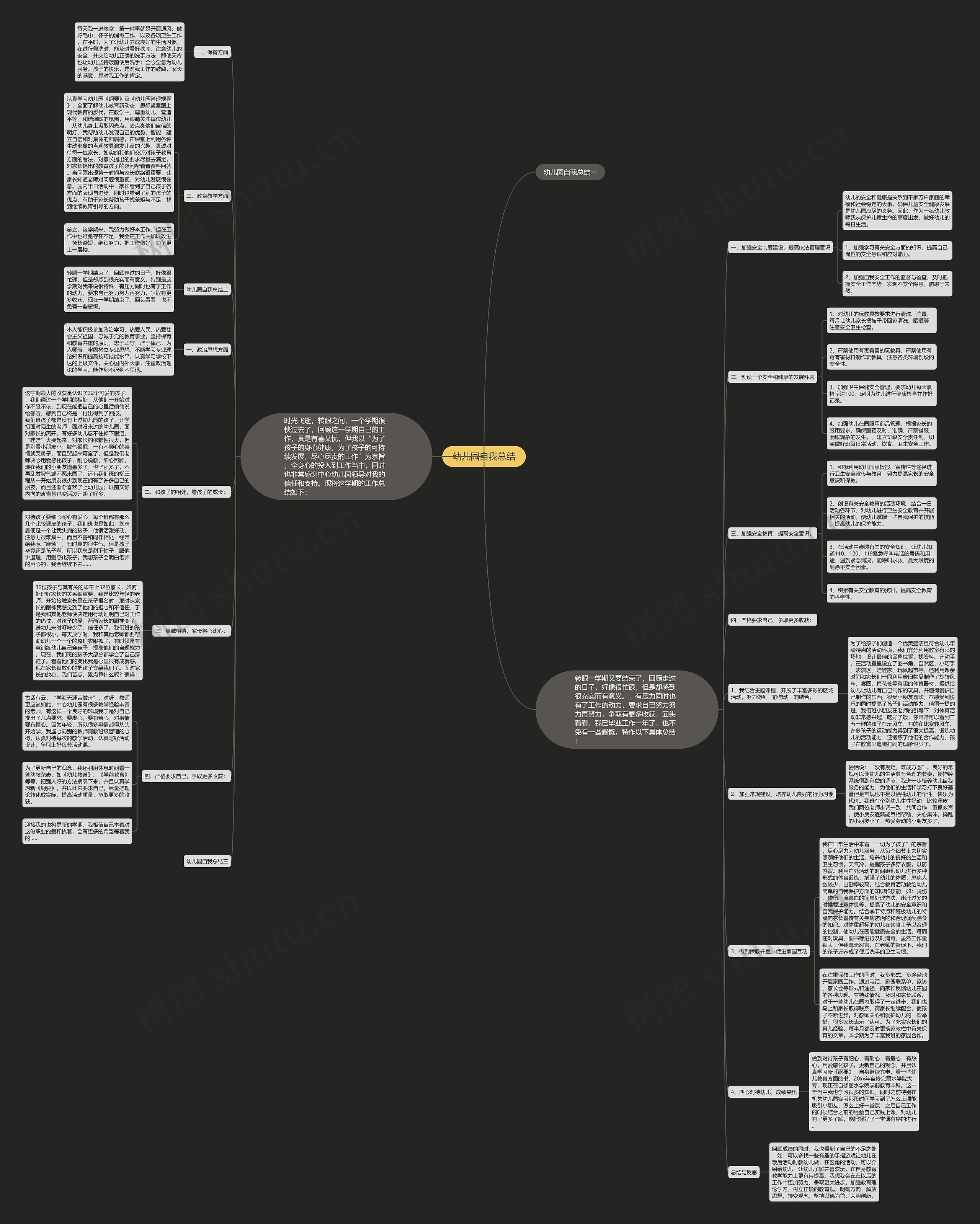 幼儿园自我总结 幼儿园自我总结