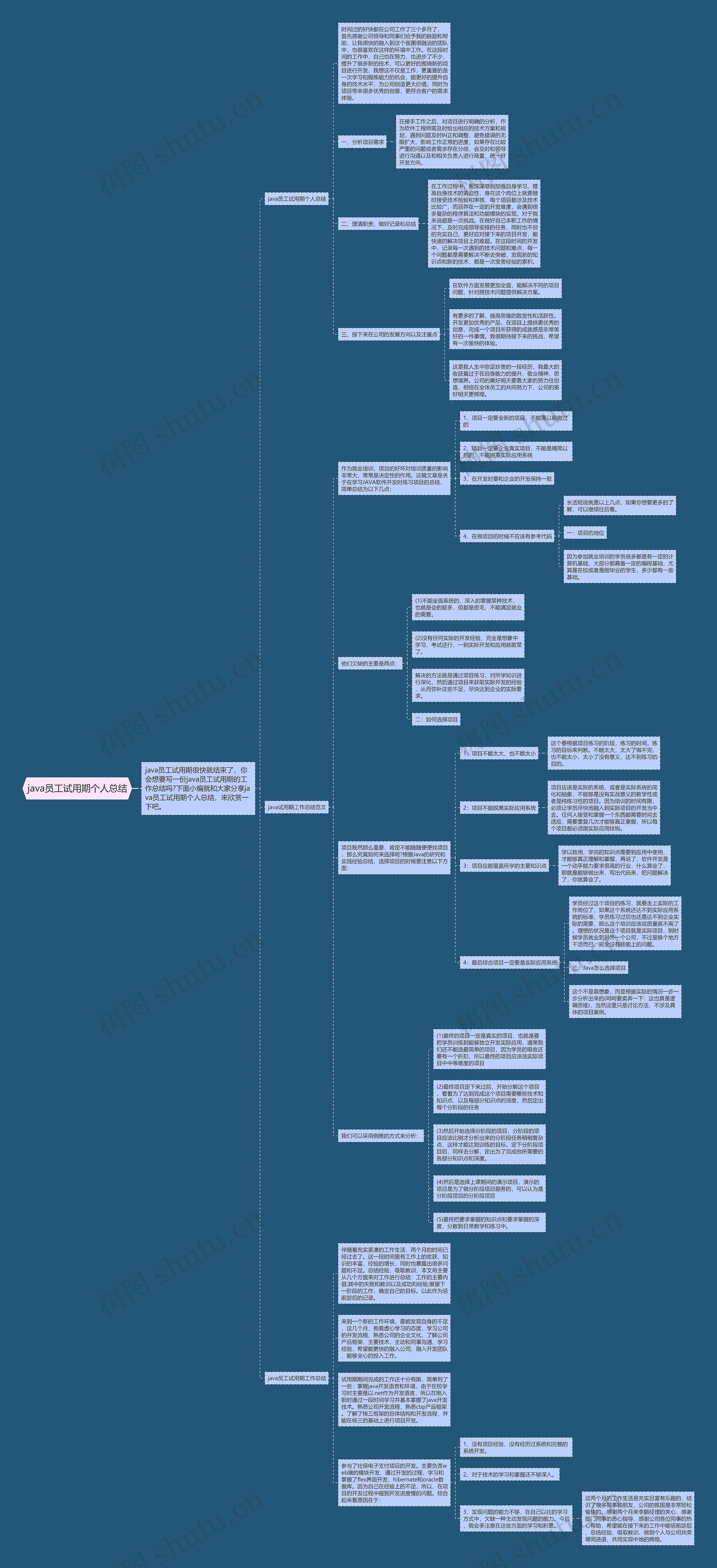 java员工试用期个人总结 java员工试用期个人总结