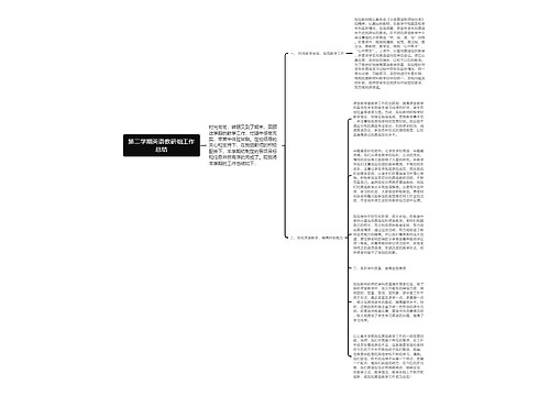 第二学期英语教研组工作总结