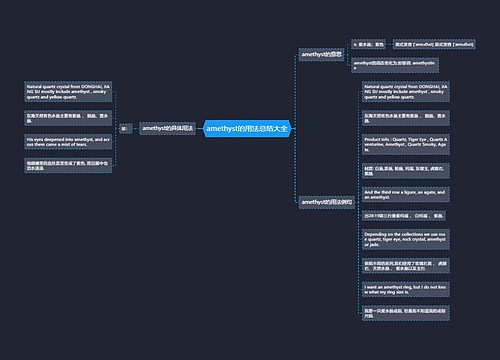 amethyst的用法总结大全