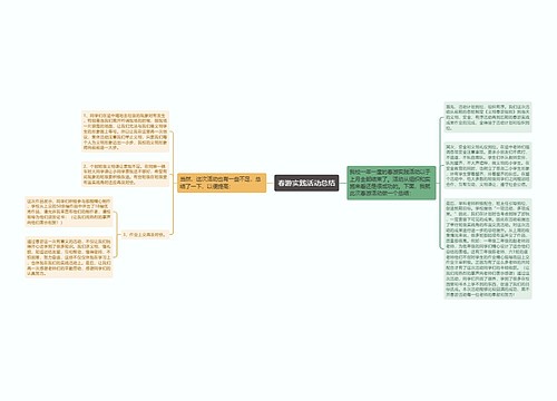 春游实践活动总结