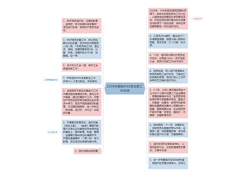 2009年医院外科党支部工作总结