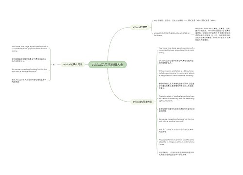 ethical的用法总结大全