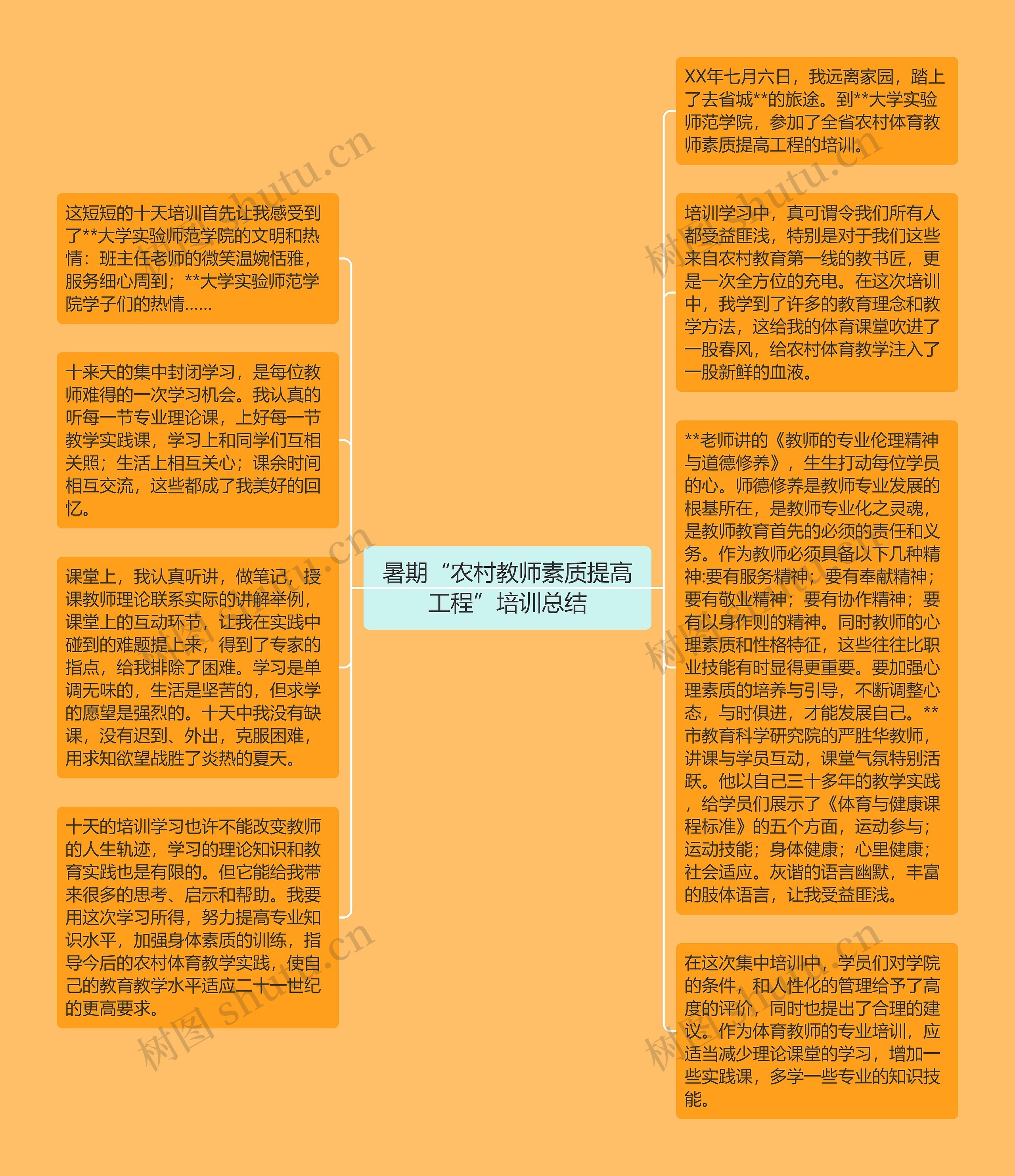 暑期“农村教师素质提高工程”培训总结