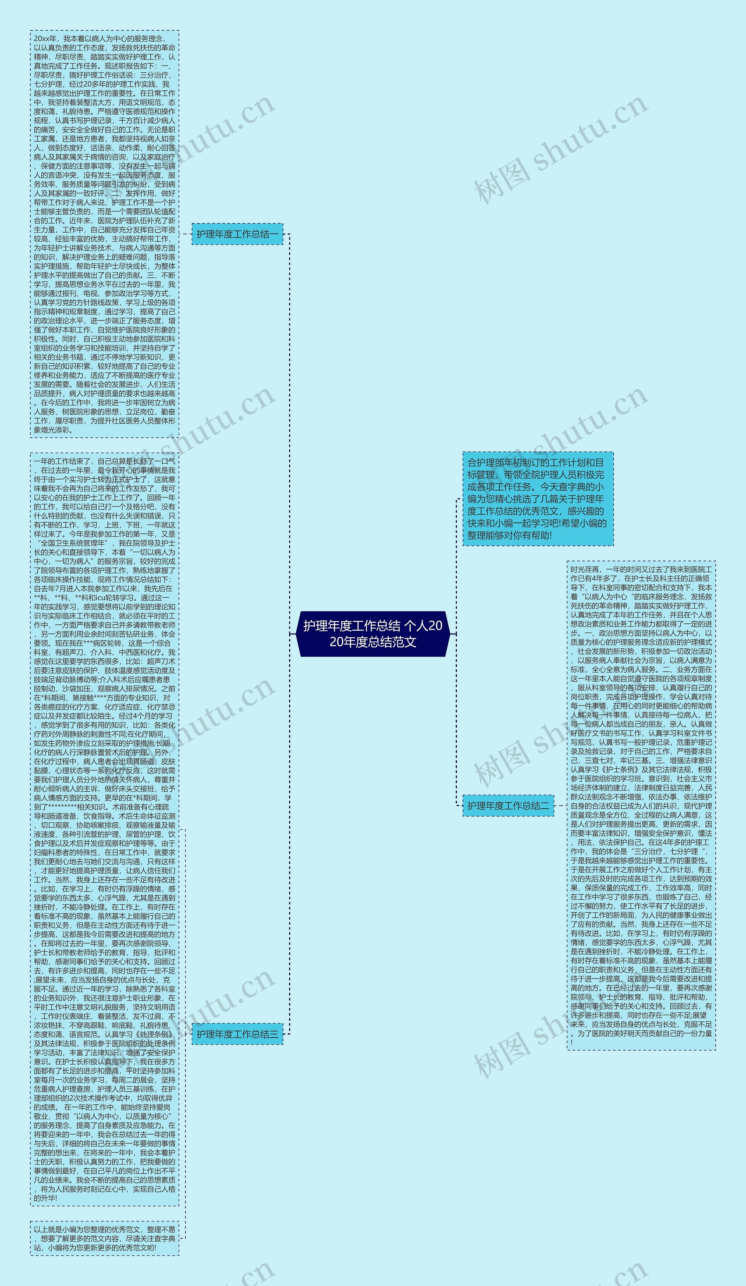 护理年度工作总结 个人2020年度总结范文