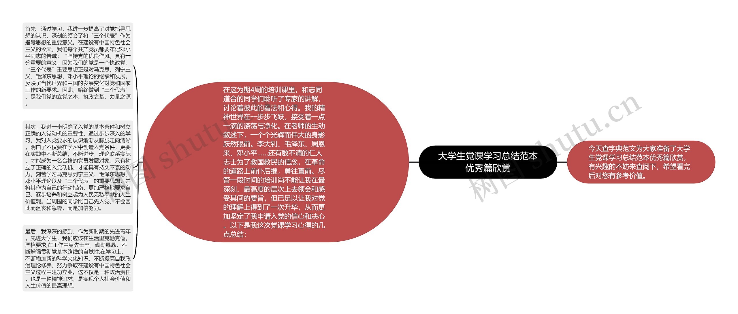 大学生党课学习总结范本优秀篇欣赏