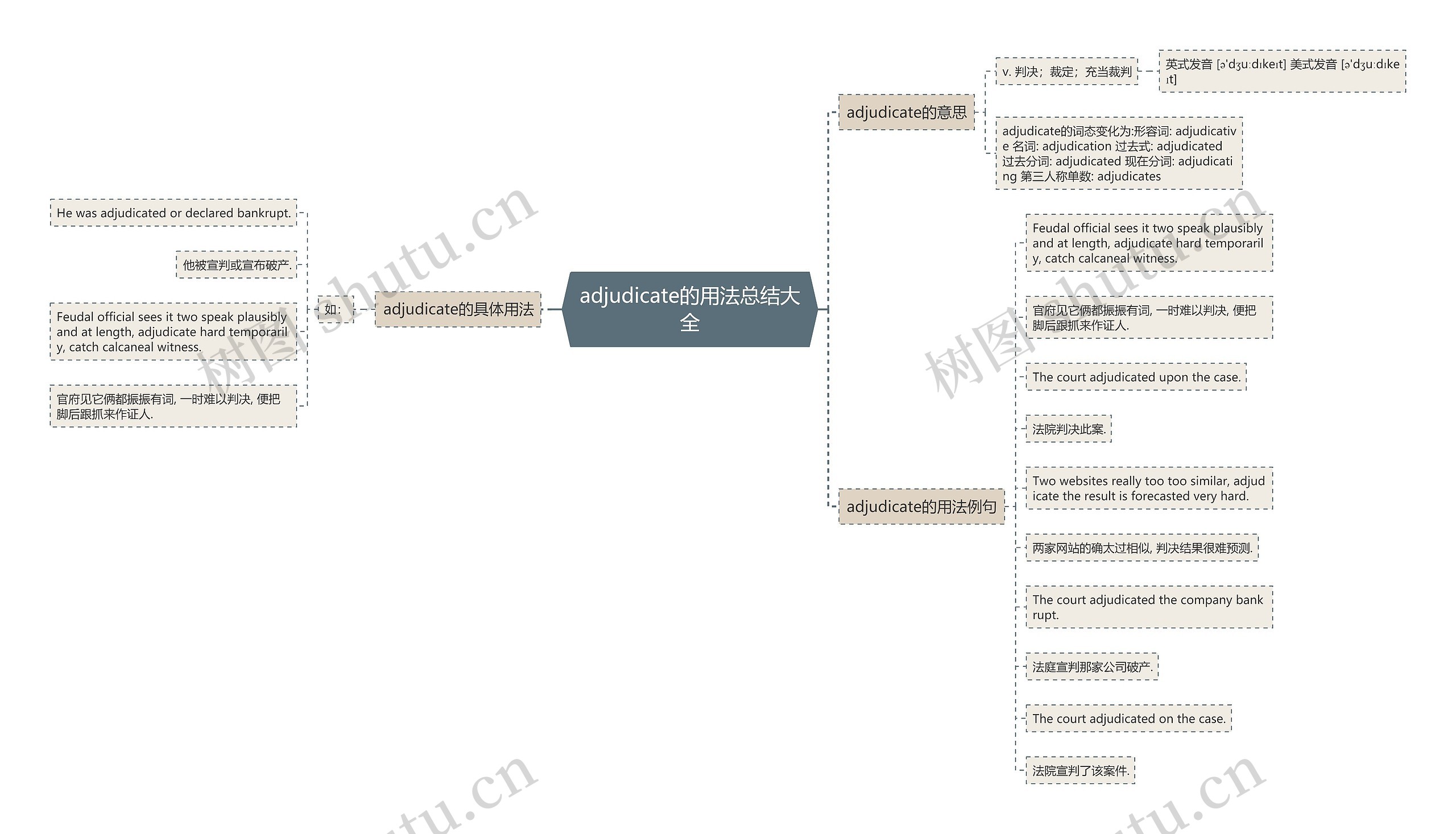 adjudicate的用法总结大全