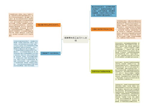 烟草青年员工实习个人总结