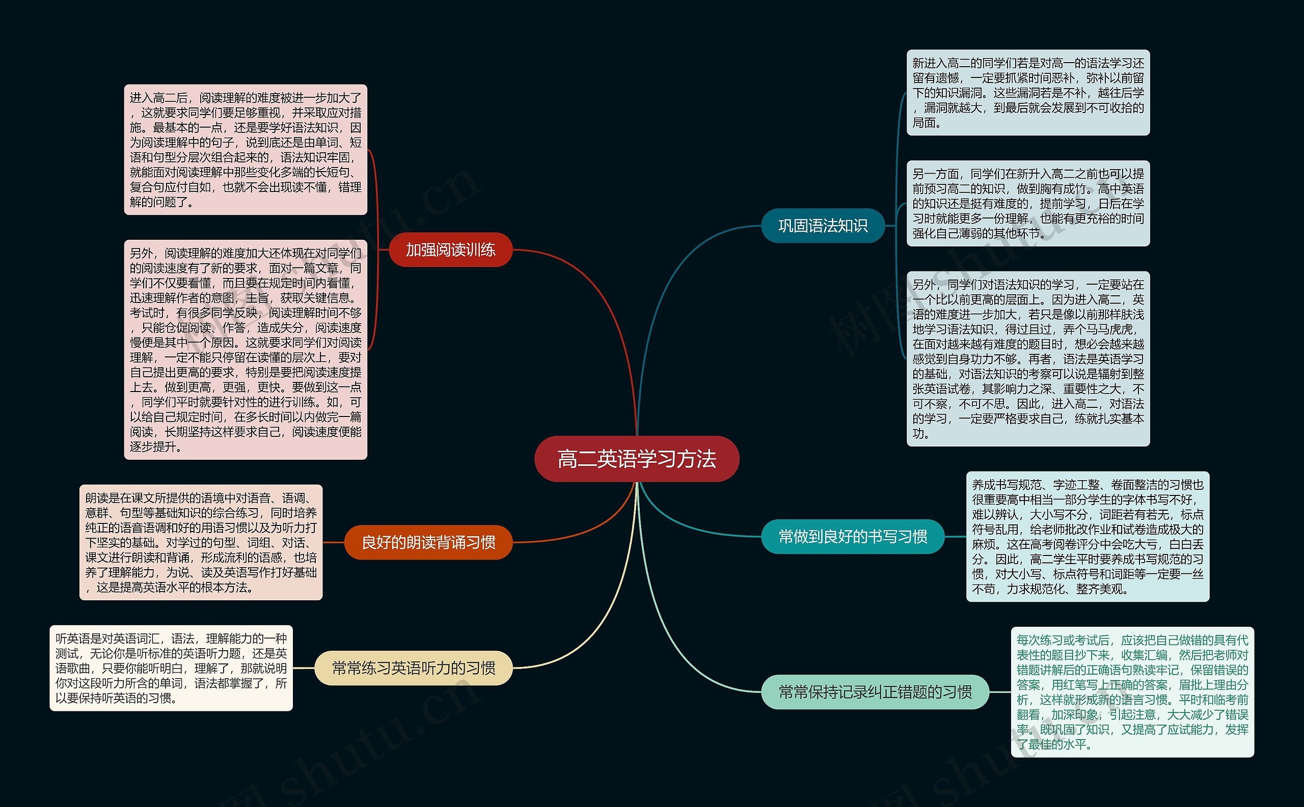 高二英语学习方法