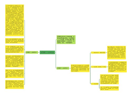 试用期个人总结范文