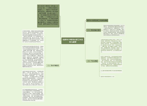 信研0610班党支部工作总结与展望