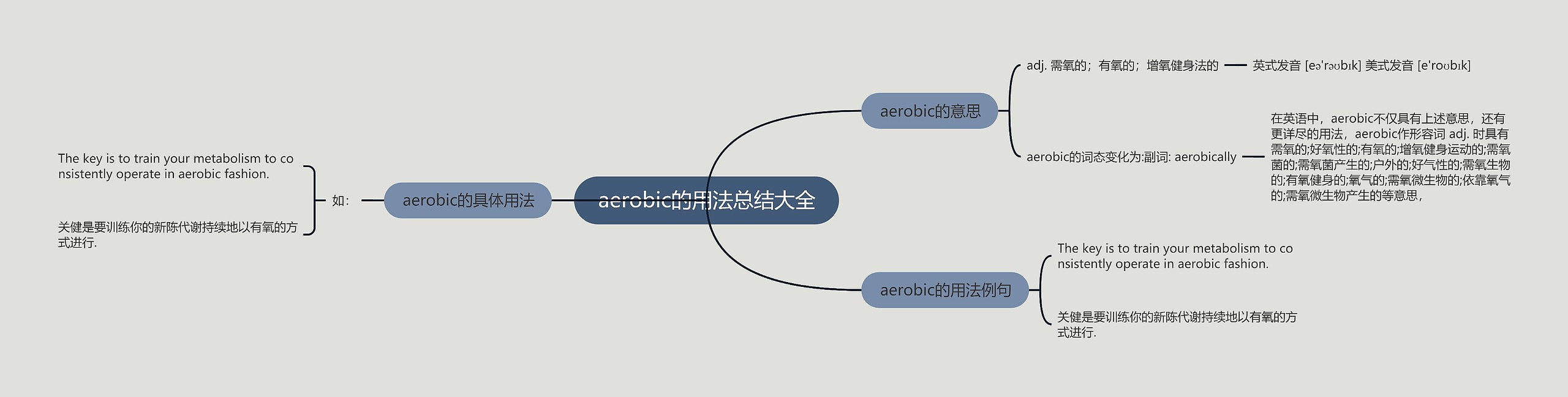 aerobic的用法总结大全