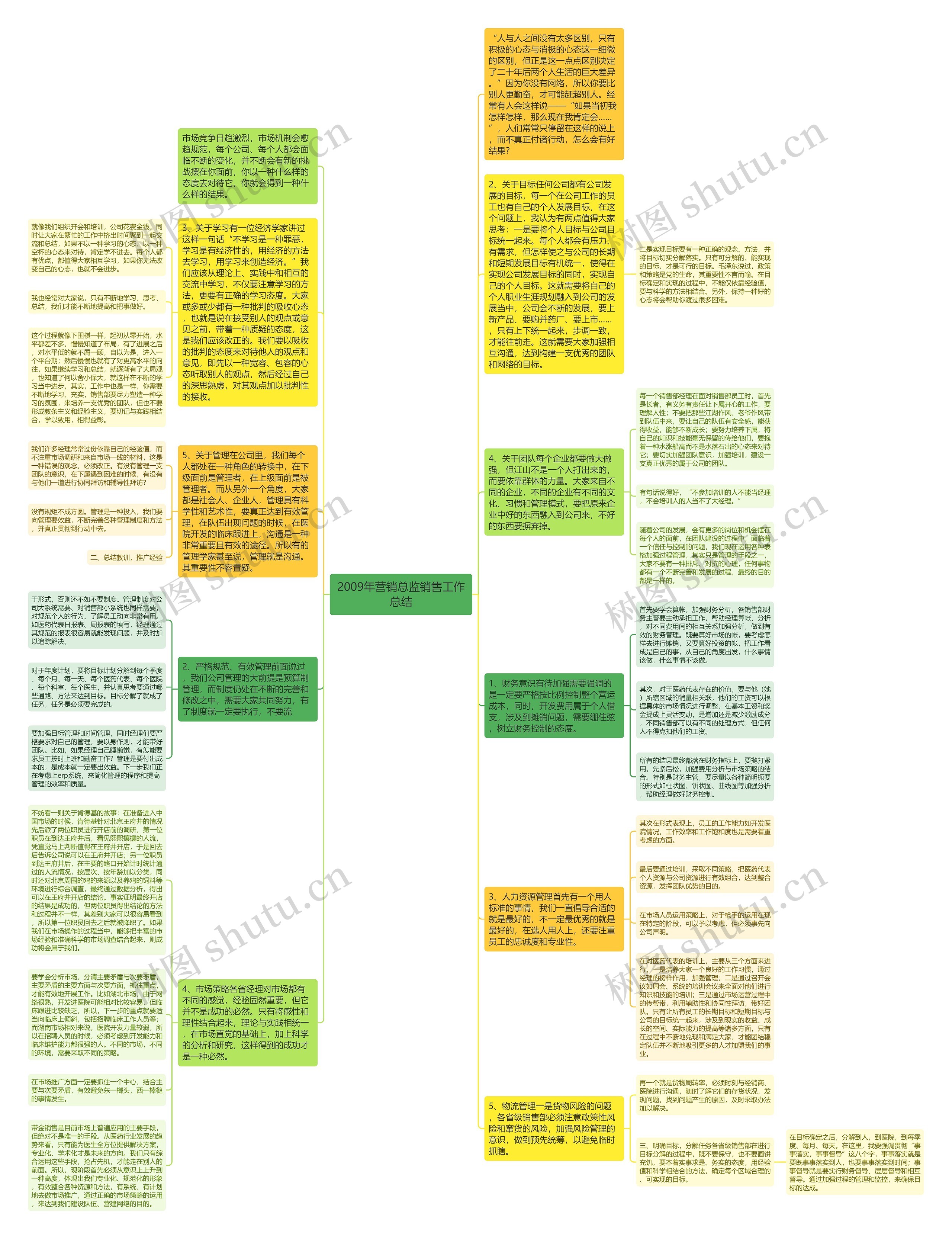 2009年营销总监销售工作总结