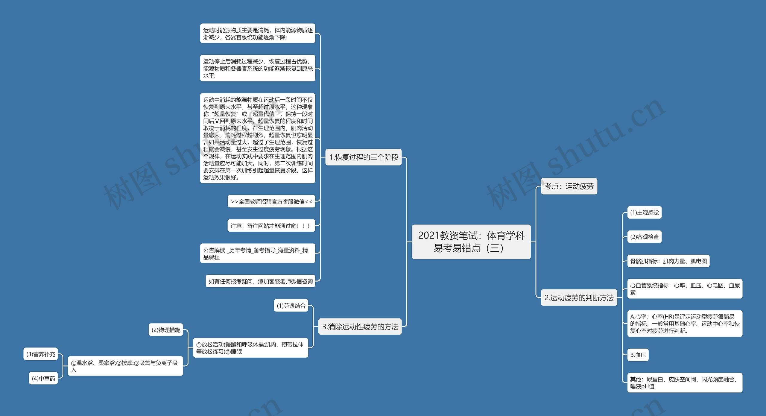 2021教资笔试：体育学科易考易错点（三）