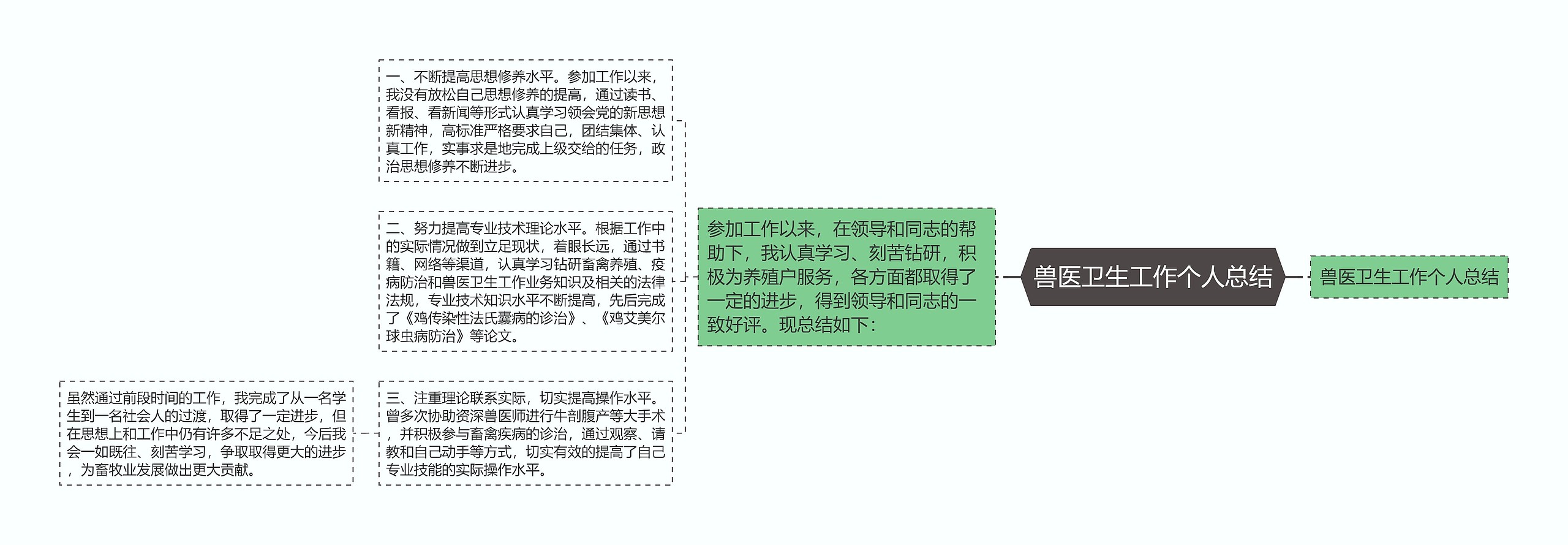 兽医卫生工作个人总结