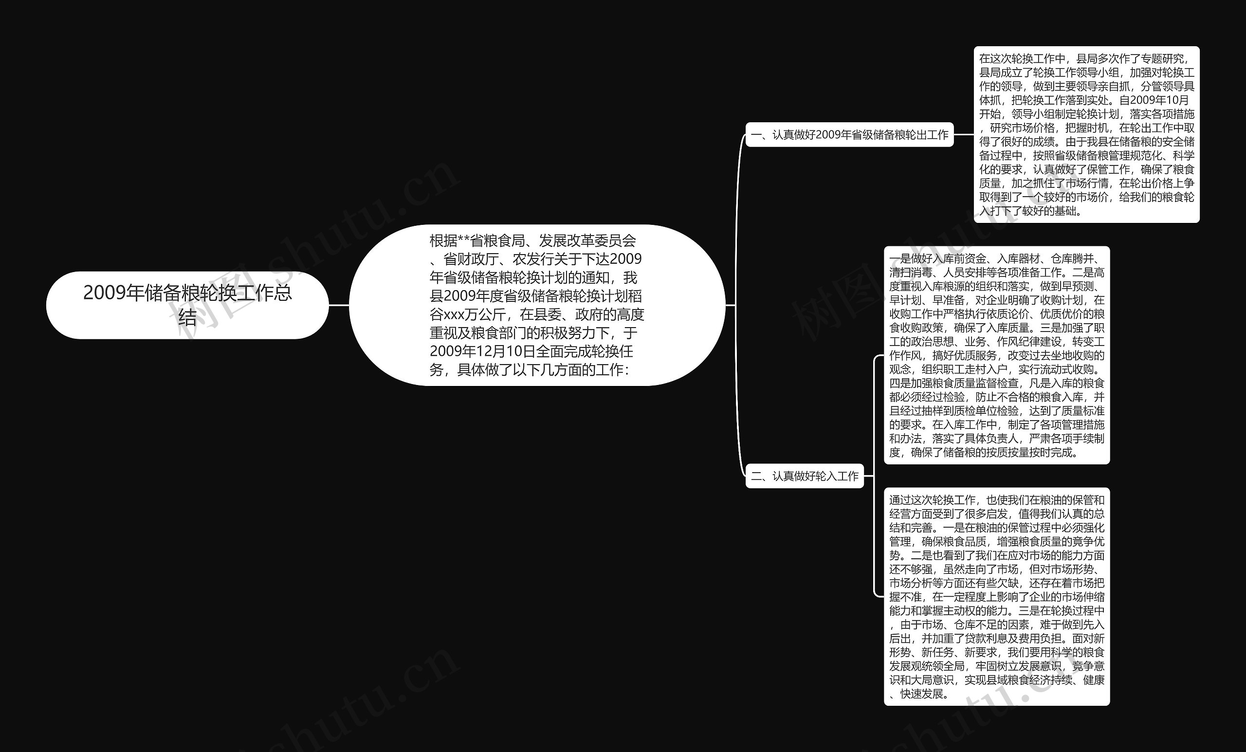 2009年储备粮轮换工作总结