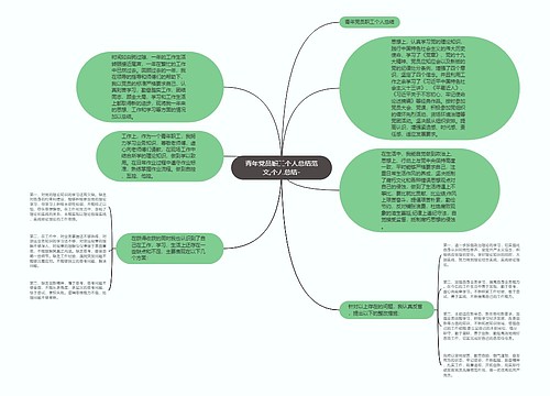 青年党员职工个人总结范文,个人总结-