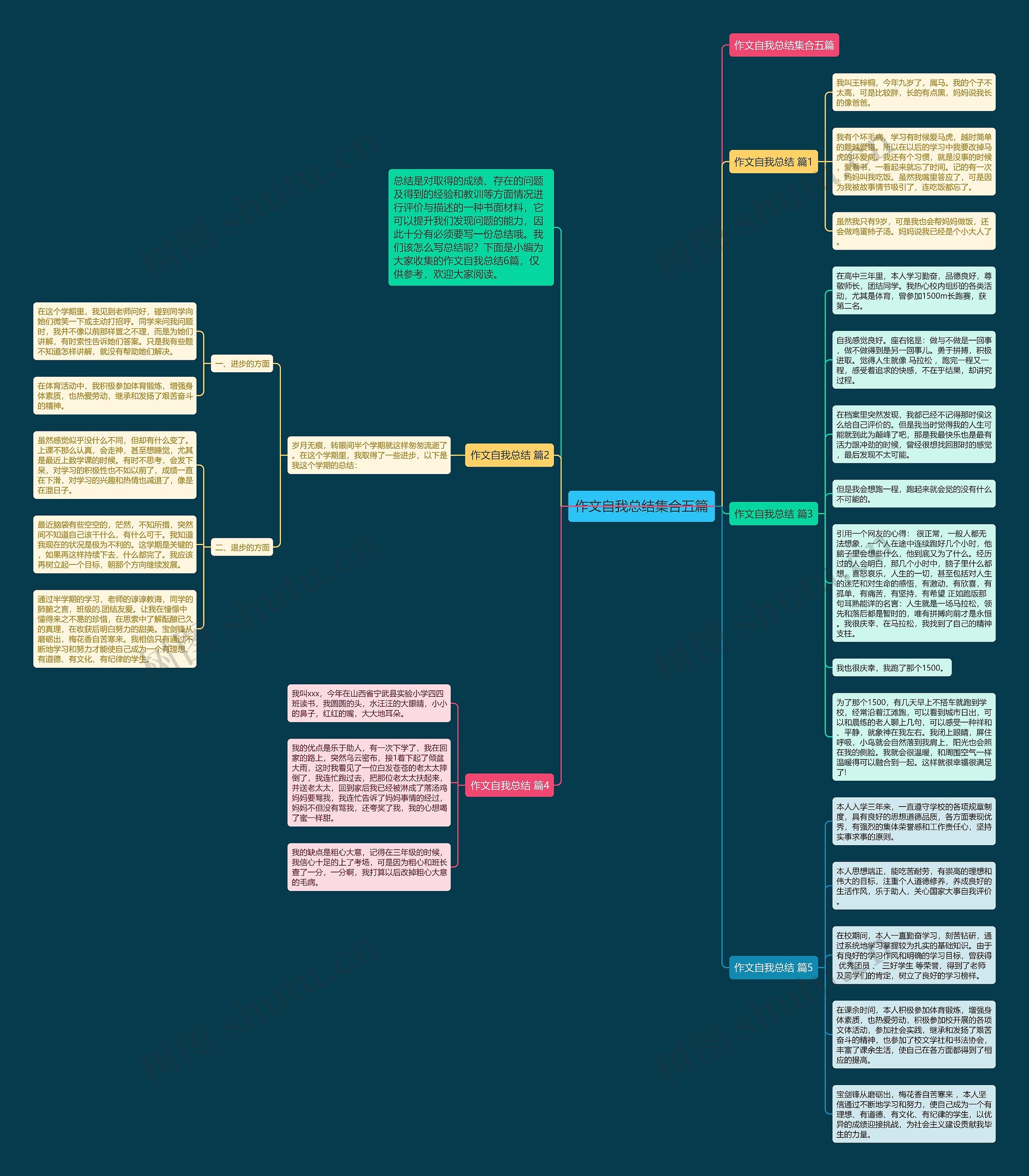 作文自我总结集合五篇 作文自我总结集合五篇
