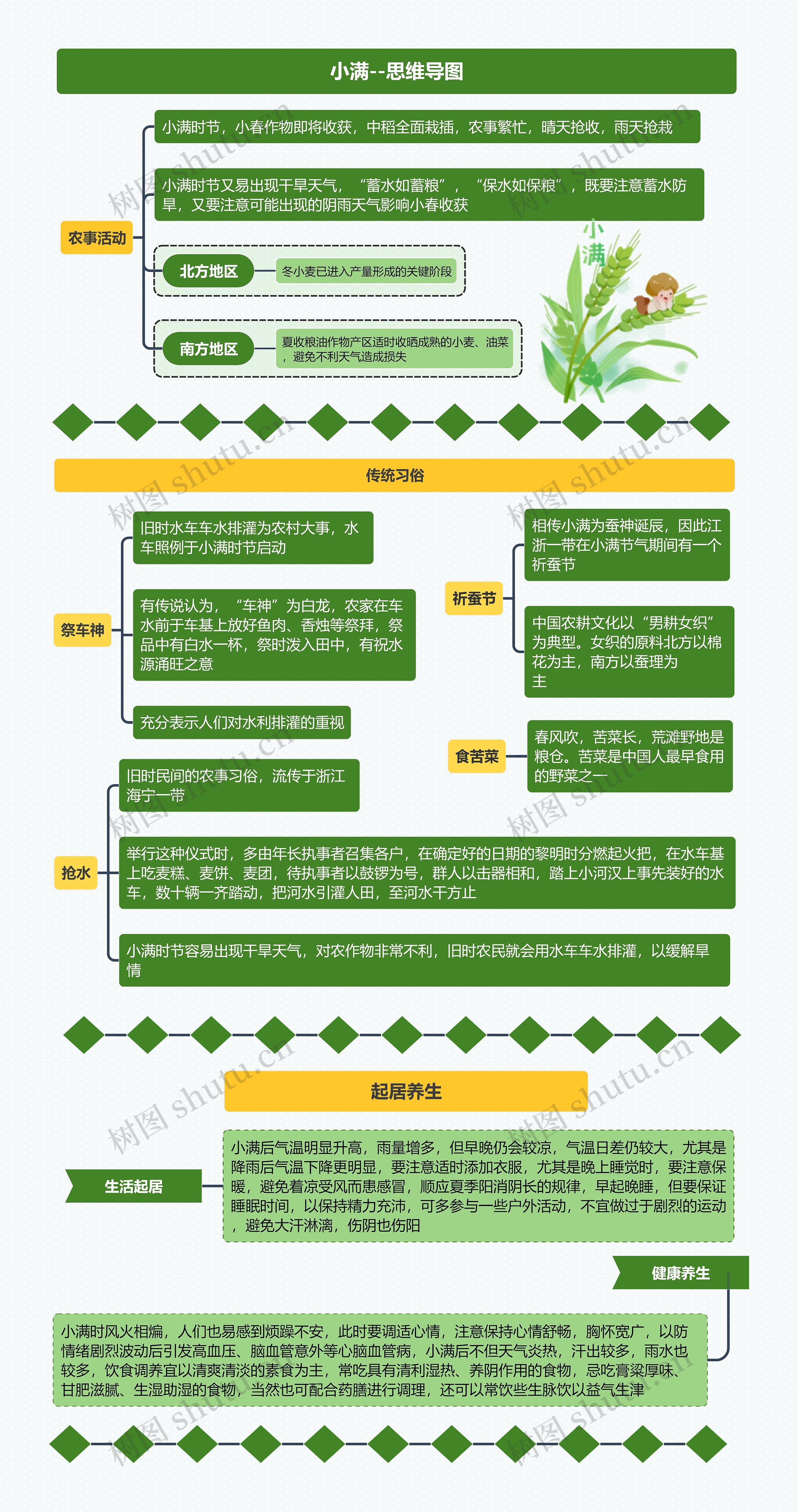 小满--思维导图