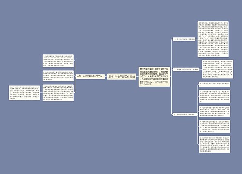 2011年老干部工作总结