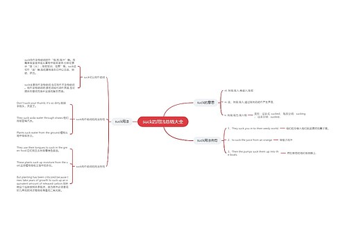 suck的用法总结大全