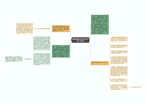 销售渠道业务代表2009年终工作总结