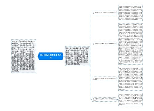 审计局机关党支部工作总结