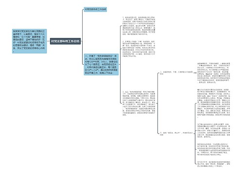 村党支部年终工作总结