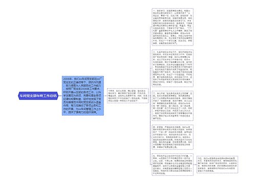 车间党支部年终工作总结