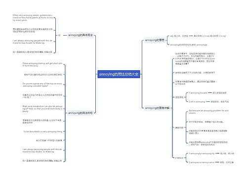 annoying的用法总结大全