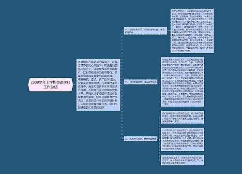 2009学年上学期英语学科工作总结