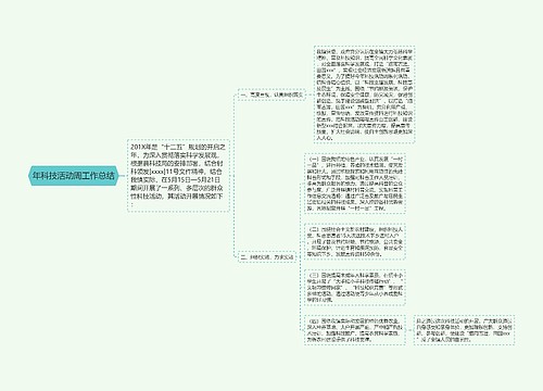 年科技活动周工作总结