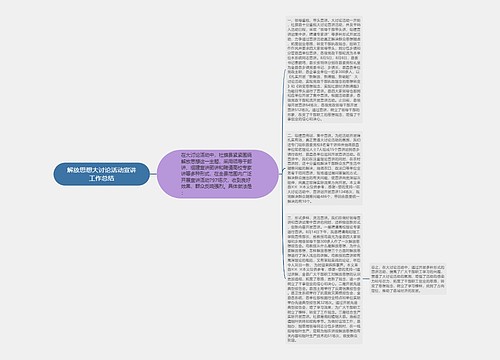 解放思想大讨论活动宣讲工作总结