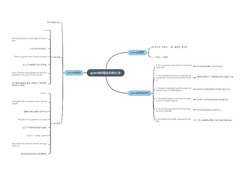 grand的用法总结大全