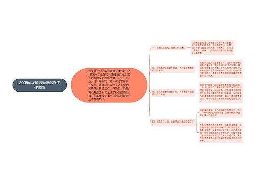 2009年乡镇污染源普查工作总结