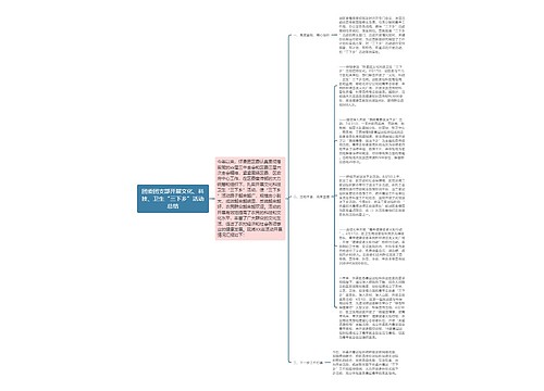 团委团支部开展文化、科技、卫生“三下乡”活动总结