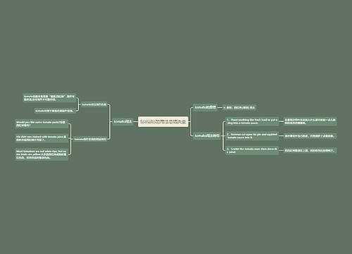 tomato的用法总结大全