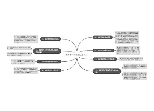 教育学—问答题汇总（7）