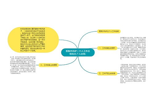 医院外科护士个人工作总结范文,个人总结-