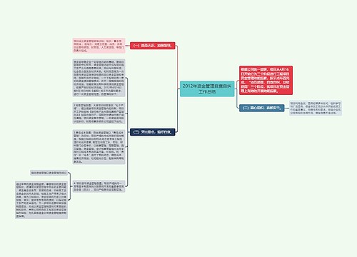 2012年资金管理自查自纠工作总结